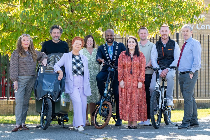 StephenMcGinn2's tweet image. Was great to see the launch of the Ongar Communuty Bike Library yesterday with our partners in @ucddublin and @BleeperActive 

The Bike Library is a bridge towards meaningful modal shift and really excited to see how it develops in Fingal #ActiveTravel #BikeLibrary