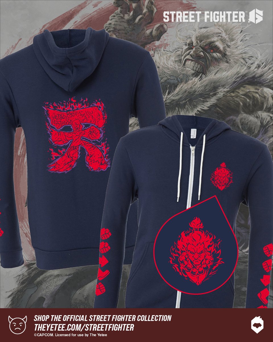 豪鬼パーカー“天”発売ッ！