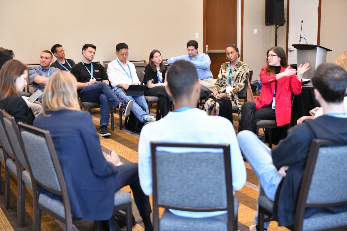 Kauffman Fellows (@kauffmanfellows) on Twitter photo Thank you Itxaso del Palacio (KF18), <a href="/alaina_hartley/">Alaina Hartley</a> (KF29), and <a href="/jewelmelanie/">Jewel Burks Solomon</a> (KF29) for sharing practical tips on portfolio onboarding and value-add. Their real-world insights are invaluable for VCs aiming to elevate founder support. #KFSummit Thank you Itxaso del Palacio (KF18), <a href="/alaina_hartley/">Alaina Hartley</a> (KF29), and <a href="/jewelmelanie/">Jewel Burks Solomon</a> (KF29) for sharing practical tips on portfolio onboarding and value-add. Their real-world insights are invaluable for VCs aiming to elevate founder support. #KFSummit