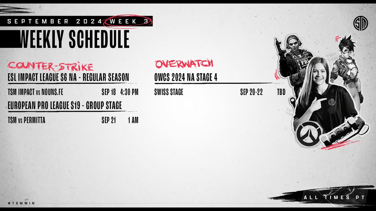 WEEKLY SCHEDULE, GET YOUR WEEKLY SCHEDULE HERE 🗣️🗞️