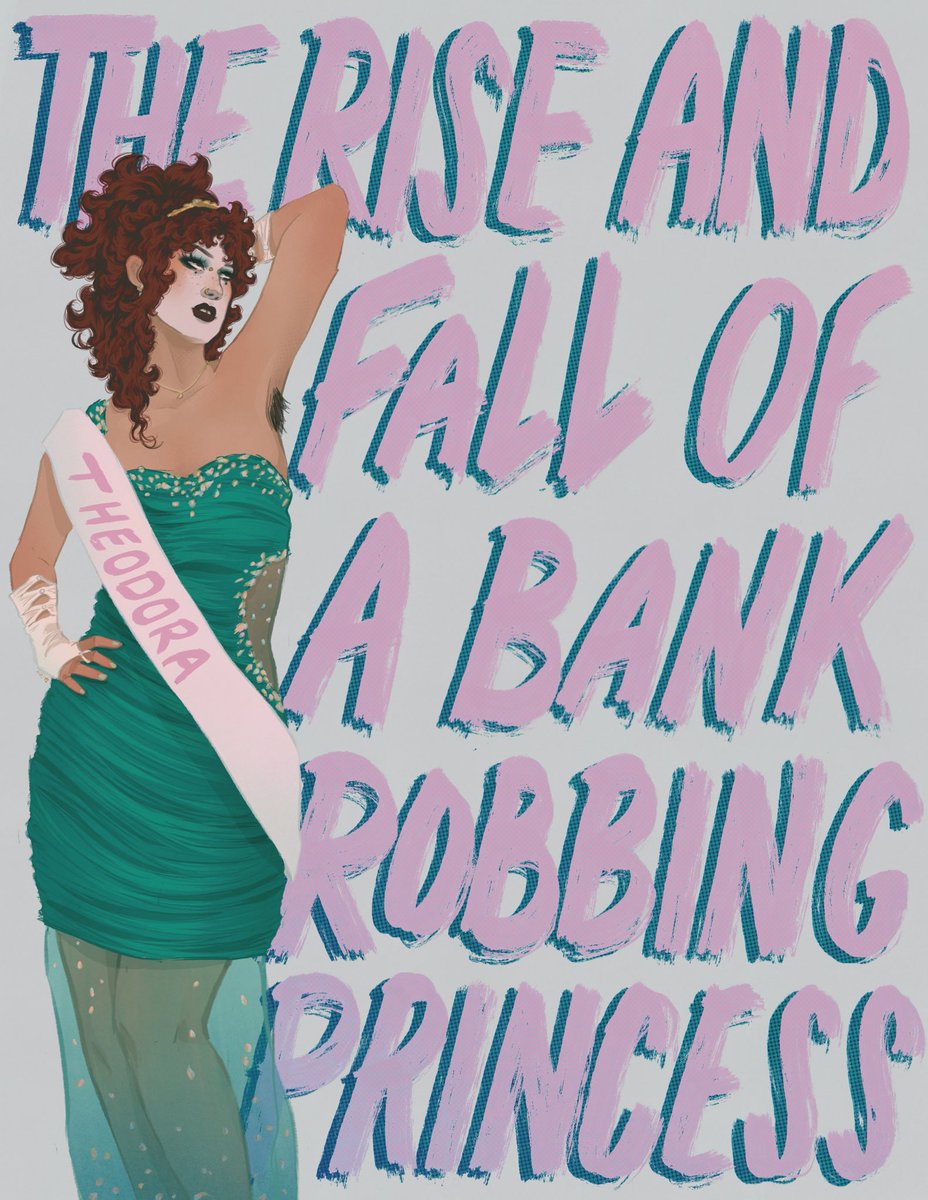 I listened to a lot of Chappell Roan while working on my comic so I only thought it was right to draw Theodora in a classic Chappell outfit since the two ladies both have gay big red curly hair
#theriseandfallofamidwestprincess