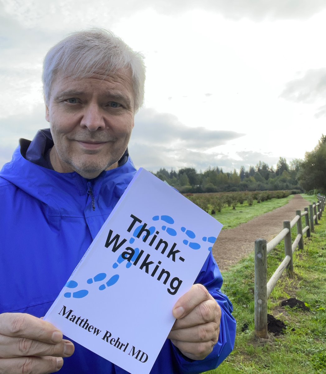 MatthewRehrl's tweet image. A thread 🧵 : The 8 Books 📚which inspired me to write "Think-Walking", my book on the relationship of #creativity with #walking.
Think-Walking = 🎨+🚶
(Get my book here: tinyurl.com/fmxf95rs)
I strongly recommend all of the books below. ⬇︎