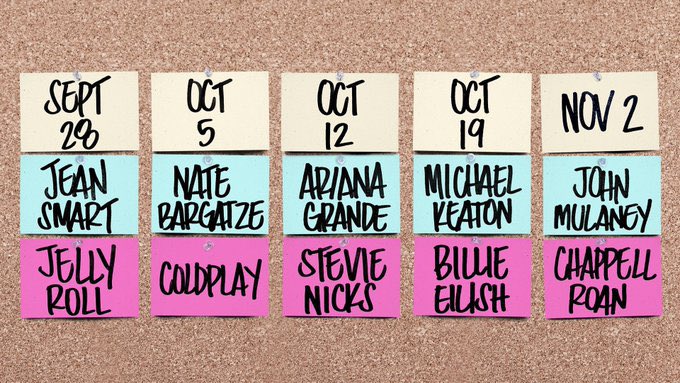 🚨 Ariana Grande will be hosting SNL on October 12th.