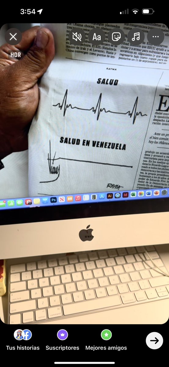 Hoy 18 de Sept. se cumplen 10 años de la publicacion de esta caricatura que denuncia el mal estado de la Salud en Venezuela y por la cual me botaron de  mi trabajo y tuve que salir del pais debido a la persecucion politica. Que actual se mantiene esta caricatura y esta denuncia,