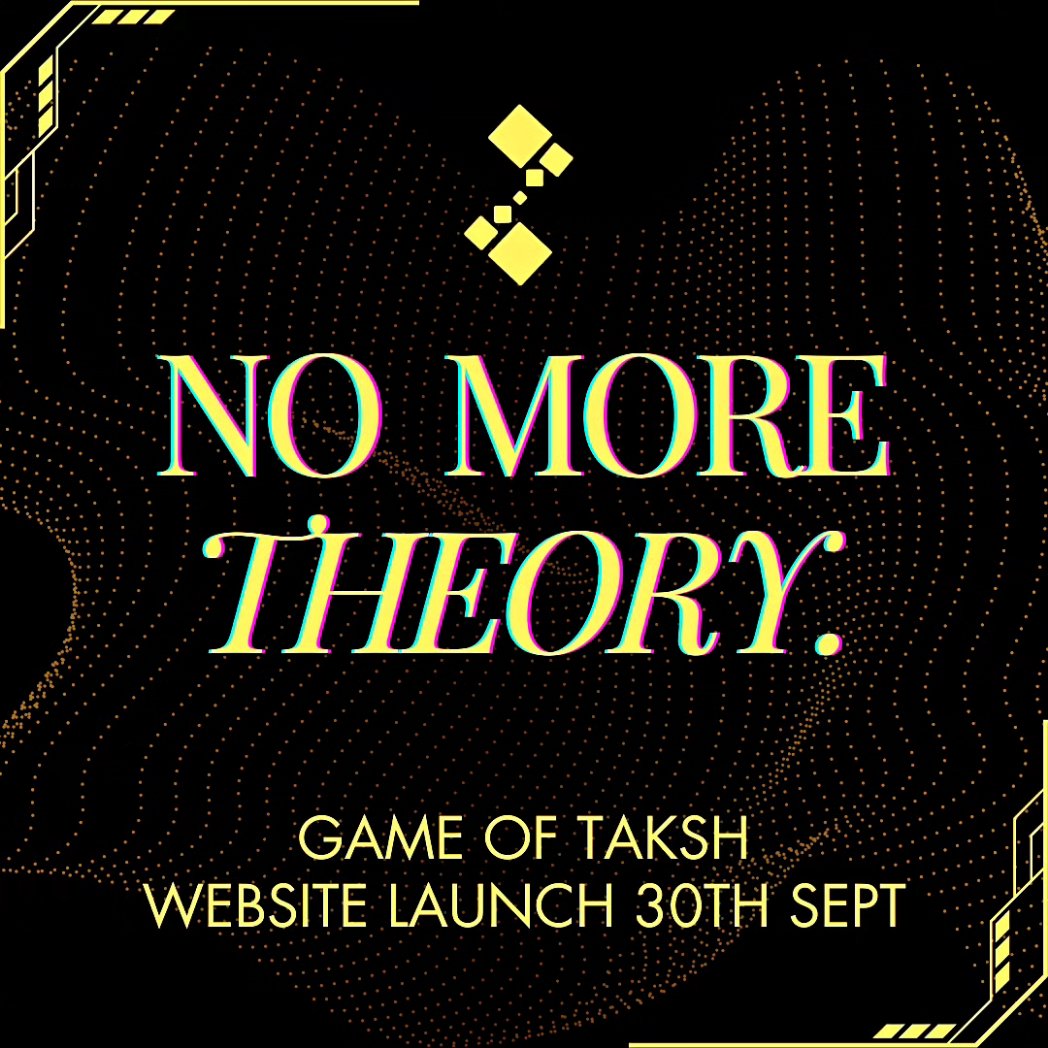gameoftaksh's tweet image. The website is Launching on 30th September. 🚀
#gameoftaksh