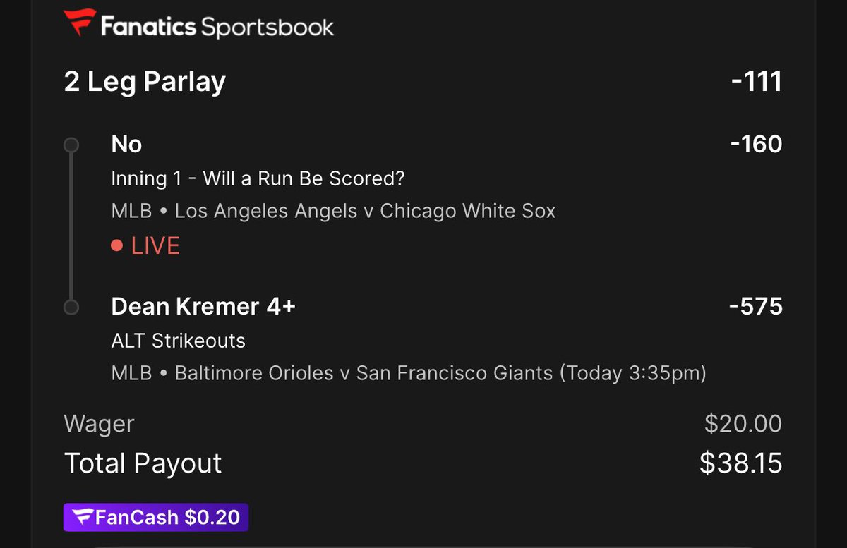 thecaponeshow's tweet photo. DAY 2️⃣ of $10 ➡️ $10,000

Took advantage of the live bet. We’ll see how it plays out for us! https://t.co/YL828MLTqI