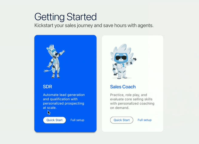jesus_hoyos's tweet image. SDR Agents - Agentes que son vendedores que ayuda en la pre-venta.

#salescloud 
#DF24 
#salesforceAR