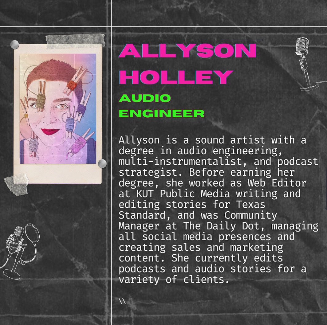 Meet the audio engineer behind the Feminist Keywords Podcast. 22 episodes now available on all streaming platforms. 💖💚
-
#podcast #feminist #feminism #soundengineer