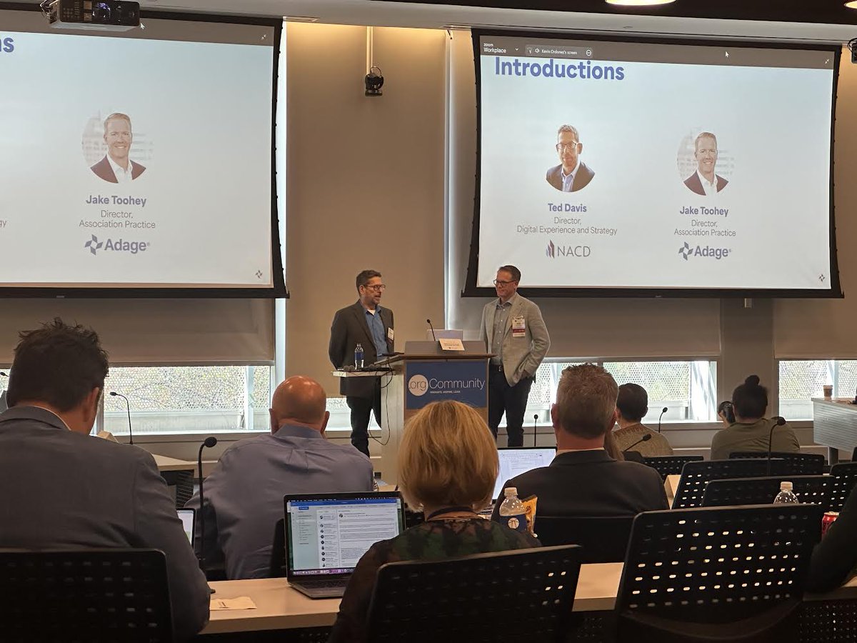 orgcommunity's tweet image. @Adage explored ways to strategically position #freecontent to attract a broad audience, while seamlessly integrating freemium offerings and #gatedcontent to #driverevenue and audience loyalty. Very insightful presentation! 🚀

orgcommunity.com/solutionsday/