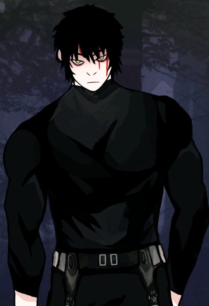 Remember when I said that hands are the hardest thing to draw? I was wrong: it's the clothes💀 But how satisfying it was when I managed to finish his damn outfit tho!! 🥹😭 #oc #gamedev #donthideVN #visualnovel