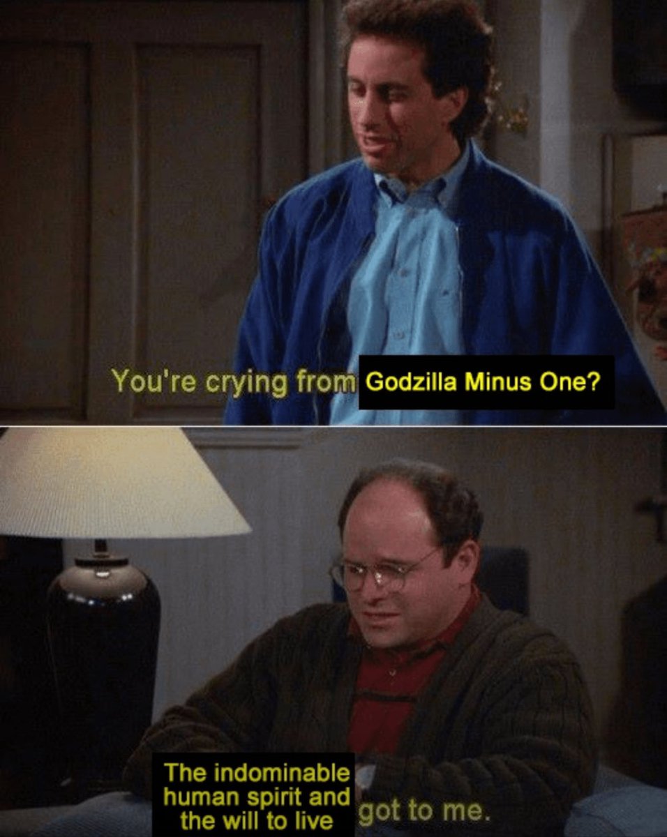 Based_SpaceGoji's tweet image. Godzilla Minus One made me cry too.