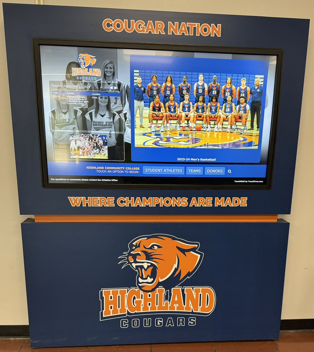 Former Highland Student-Athletes, the time has come brag about your team and individual accomplishments. Below is a link to add those accomplishments to latest addition to the Highland Athletics area inside the Sports Center! AHG x HCC collaboration. forms.gle/f37ruMaCzJHiD6…