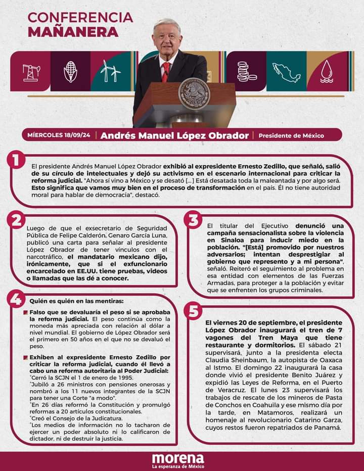 Después de que el exsecretario de Seguridad Pública de Calderón, García Luna envió una carta para señalar al presidente AMLO de tener vínculos con el narcotráfico, el presidente dijo, irónicamente, que si el exfuncionario encarcelado en EU tiene pruebas, que las muestre