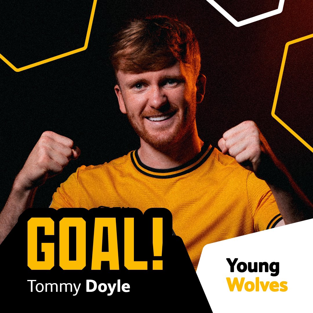 Doyle makes it 3-2 as we head into added time! 🐺

#BHAWOL