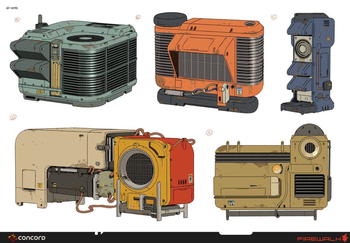 Some my fav props I've done for Concord, had a lot of fun exploring different things