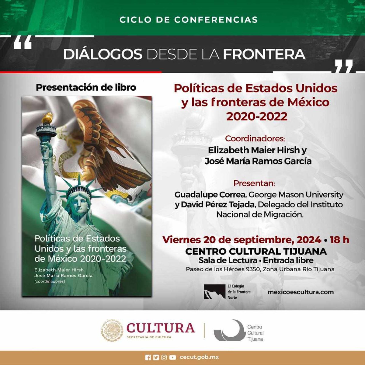 ManuelGuedan's tweet photo. Libro sobre la problemática de la frontera EU y México, intervienen,entre otros, el Dr Ramos. Interesante https://t.co/A73AOymLZQ
