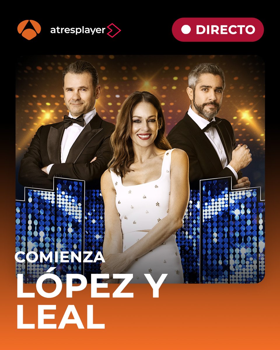 ¡Comienza un nuevo duelo entre #LópezyLealContraElCanal! 😎

¿A la tercera va la vencida? 🧐

Sigue el directo en <a href="/atresplayer/">atresplayer</a> 
👉 atres.red/5oeh9