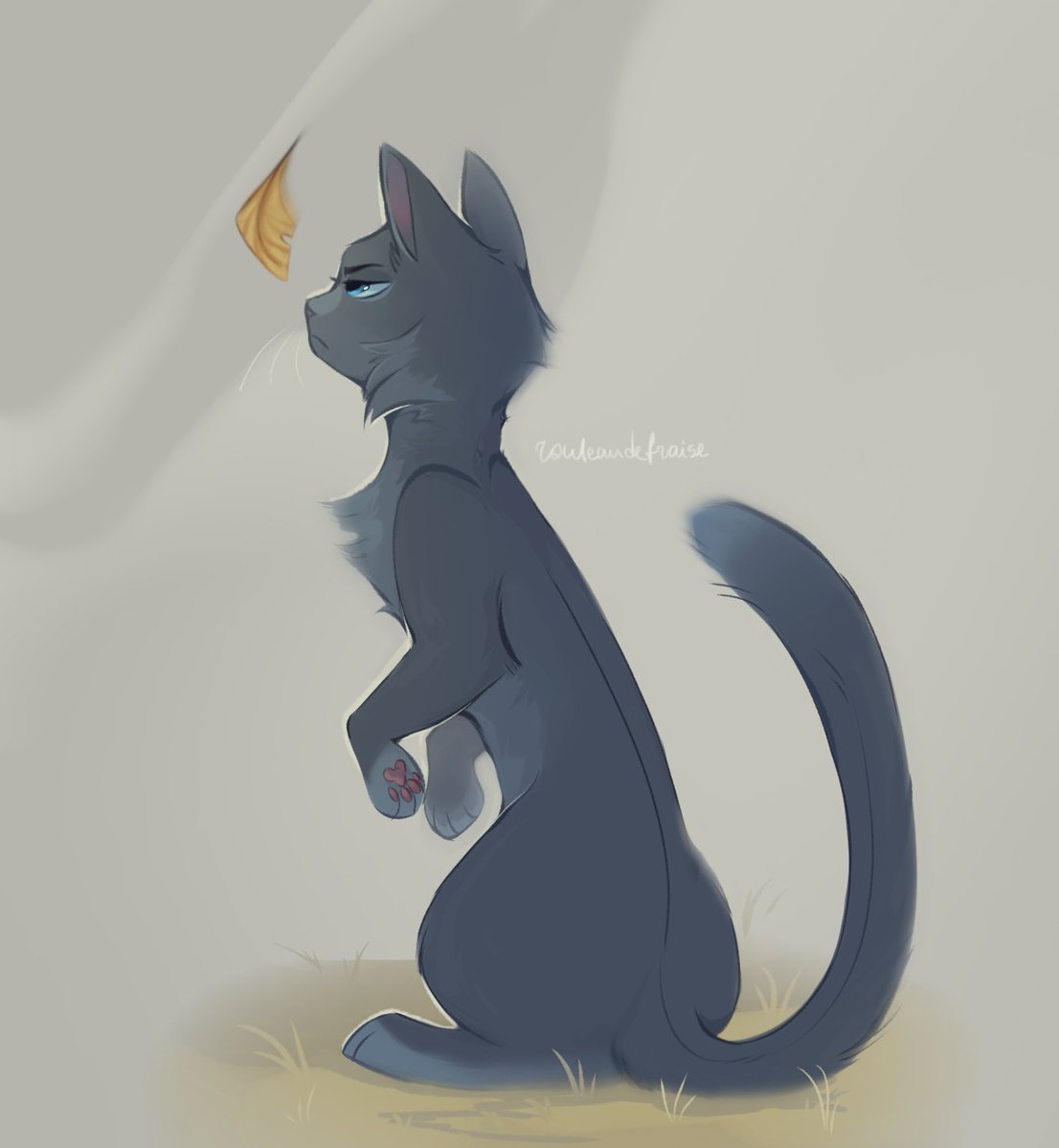rouleaudefraise's tweet image. A small drawing of small Bluestar
#warriorcats