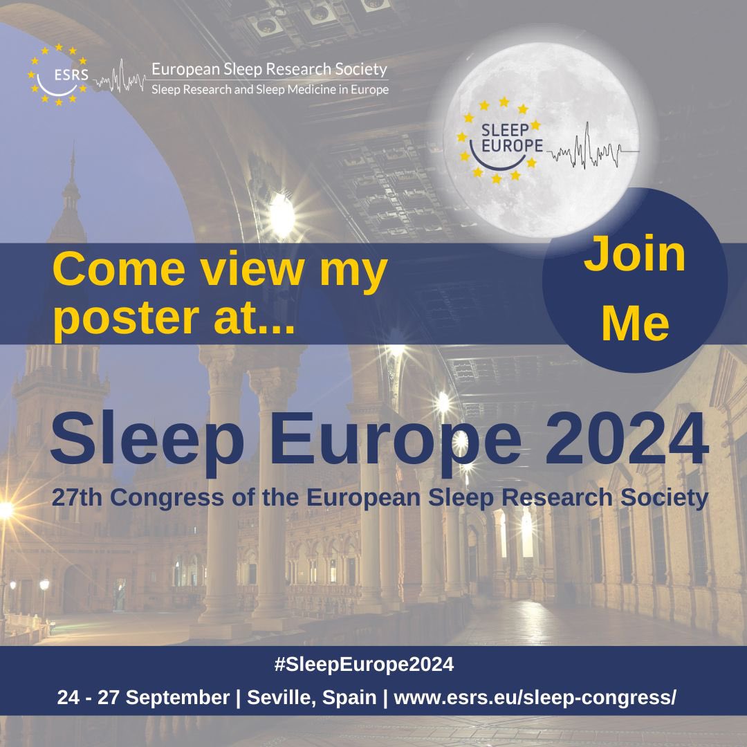 Can DREAM complex inhibitors mimic the benefits of #sleep? Next week, I’ll be at #SleepEurope2024 presenting a poster (P02). Pass by and find out! 🤩 <a href="/ESRS_Sleep/">ESRS</a>