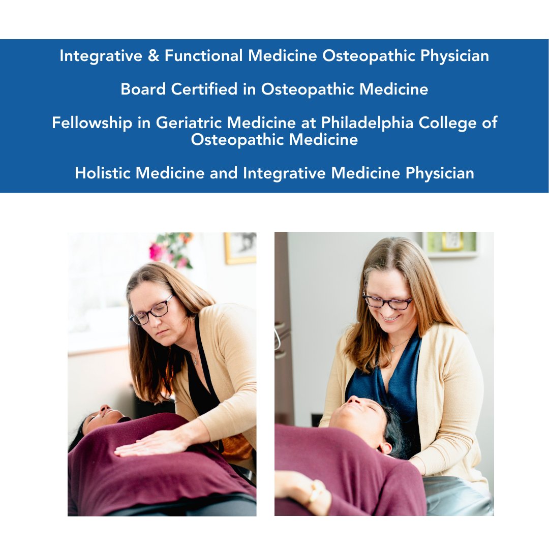 GeorgiaTetlowMD's tweet image. An expert in Functional Medicine, Osteopathic Manipulative Medicine, and Cognitive Hypnosis Therapy!

FREE 20 minutes consultation: pimfreeconsult.as.me/drpatterson

#IntegrativeMedicine #FunctionalMedicine #MainLineHealth #philadelphiaintegrativemedicine #pim