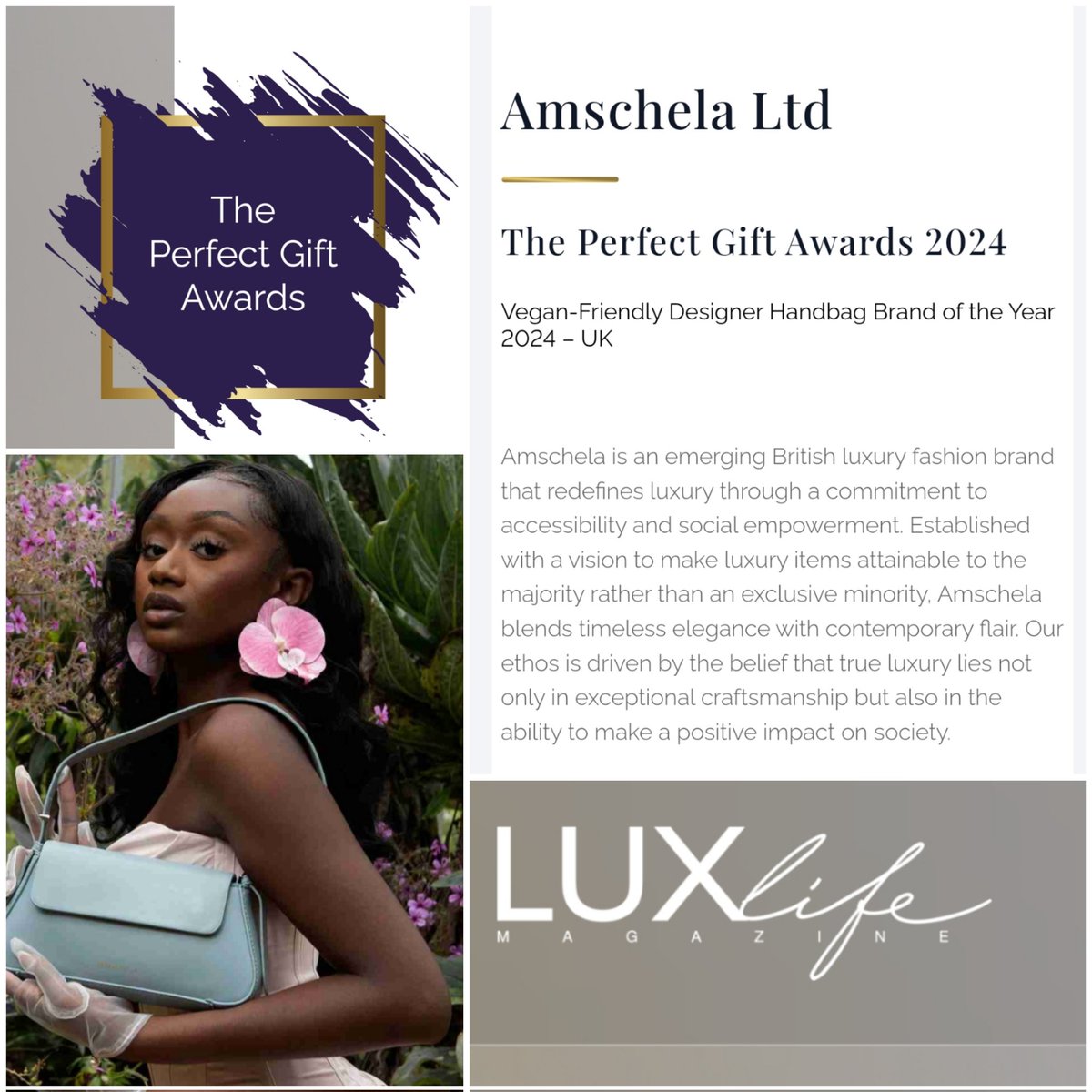 Thank you <a href="/LuxLifestyleMag/">LUXlife</a> #appreciated