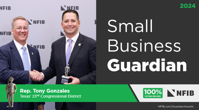 NFIB (@nfib) on Twitter photo .<a href="/RepTonyGonzales/">Rep. Tony Gonzales</a> is a #2024SmallBizGuardian with a 100% voting record to protect #smallbiz issues! Thank you, Congressman, for championing Main Street. .<a href="/RepTonyGonzales/">Rep. Tony Gonzales</a> is a #2024SmallBizGuardian with a 100% voting record to protect #smallbiz issues! Thank you, Congressman, for championing Main Street.