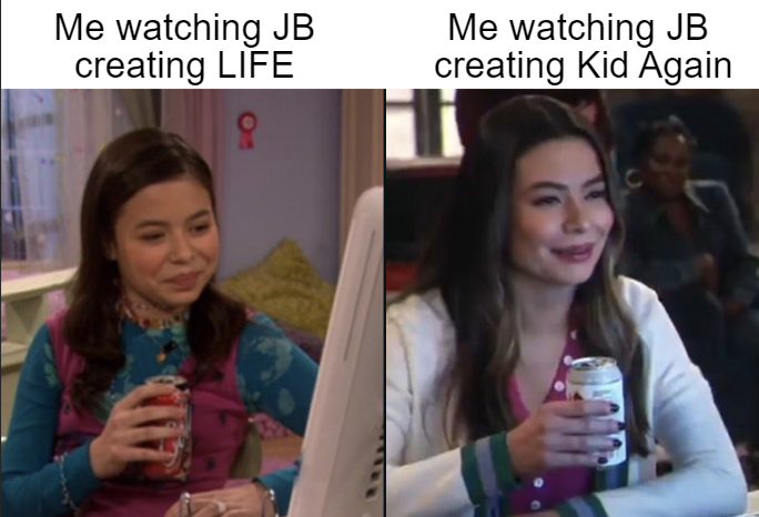 jbellionnation's tweet photo. Who's with me? #KidAgain https://t.co/cE0lhMePy5