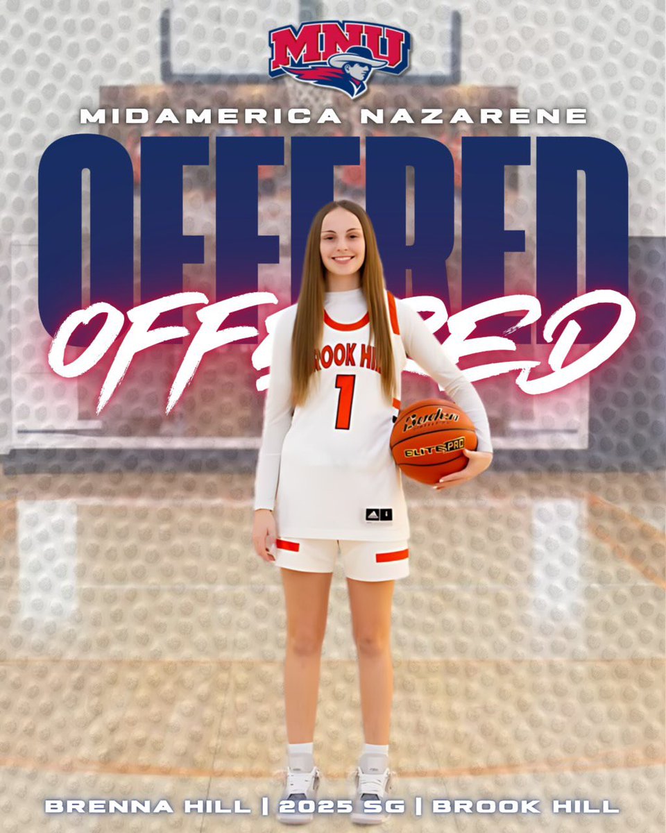 Brenna Hill (@brennahill_4) on Twitter photo I am very grateful to <a href="/DruWheatcroft/">Dru Wheatcroft</a> for offering me the opportunity to play basketball at MidAmerica Nazarene!
Thank you Coach Wheatcroft for this opportunity!
<a href="/teamtexasbball/">Texas Hoops Society (THS)</a> <a href="/itscoachv_/">Coach Candace Virgadamo</a> <a href="/jeremehubbard/">Jereme Hubbard</a> <a href="/brookhillguard/">Brook Hill Guard</a> I am very grateful to <a href="/DruWheatcroft/">Dru Wheatcroft</a> for offering me the opportunity to play basketball at MidAmerica Nazarene!
Thank you Coach Wheatcroft for this opportunity!
<a href="/teamtexasbball/">Texas Hoops Society (THS)</a> <a href="/itscoachv_/">Coach Candace Virgadamo</a> <a href="/jeremehubbard/">Jereme Hubbard</a> <a href="/brookhillguard/">Brook Hill Guard</a>