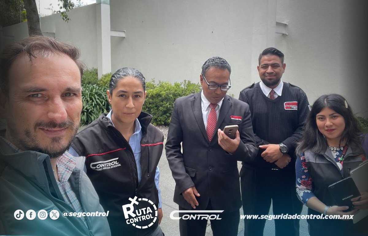 segcontrol's tweet image. 🚨En Control seguimos en las #RutasControl visitando diferentes servicios en  la zona norte, en compañía del Director de C. O. y Comunicación, la Coordinadora de Cultura Organizacional y la Gerente de zona. ¡Gracias por ser parte de la Familia Control.

#Guardia #SeguridadControl