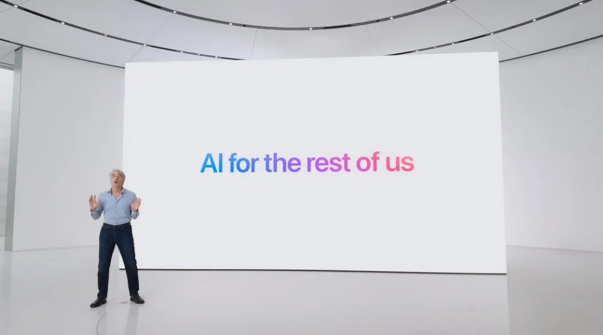 I wonder if this "for the rest of us" messaging is a sign that Apple's brand focus has shifted to being for the masses and not the elite tech brand with the cache it once had.