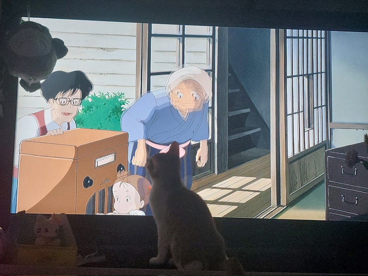 watching totoro with sherlock