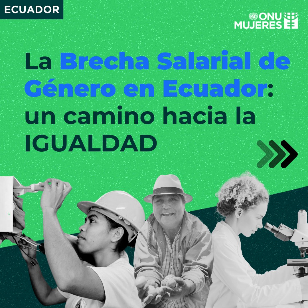 onumujeresEcu's tweet photo. ¿Sabías que la brecha salarial de género sigue siendo un desafío en Ecuador? 💼👩‍💼 

Hoy, en el #DíaDeLaIgualdadSalarial, visibilizamos la importancia de avanzar hacia una sociedad donde el trabajo de las mujeres sea valorado de manera justa e igualitaria. #DíaDeLaIgualdadSalarial https://t.co/OVvWYolEB6
