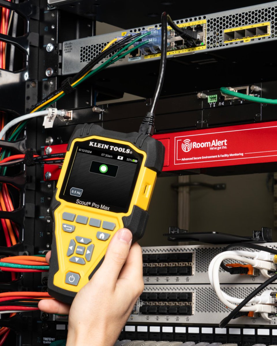 Klein_Tools's tweet image. Boost your network efficiency with the Klein Tools Scout Pro Max! This compact tester ensures precise checks for cable faults and continuity. #KleinTools #CableTester #TechTools

bit.ly/3XvsTH7