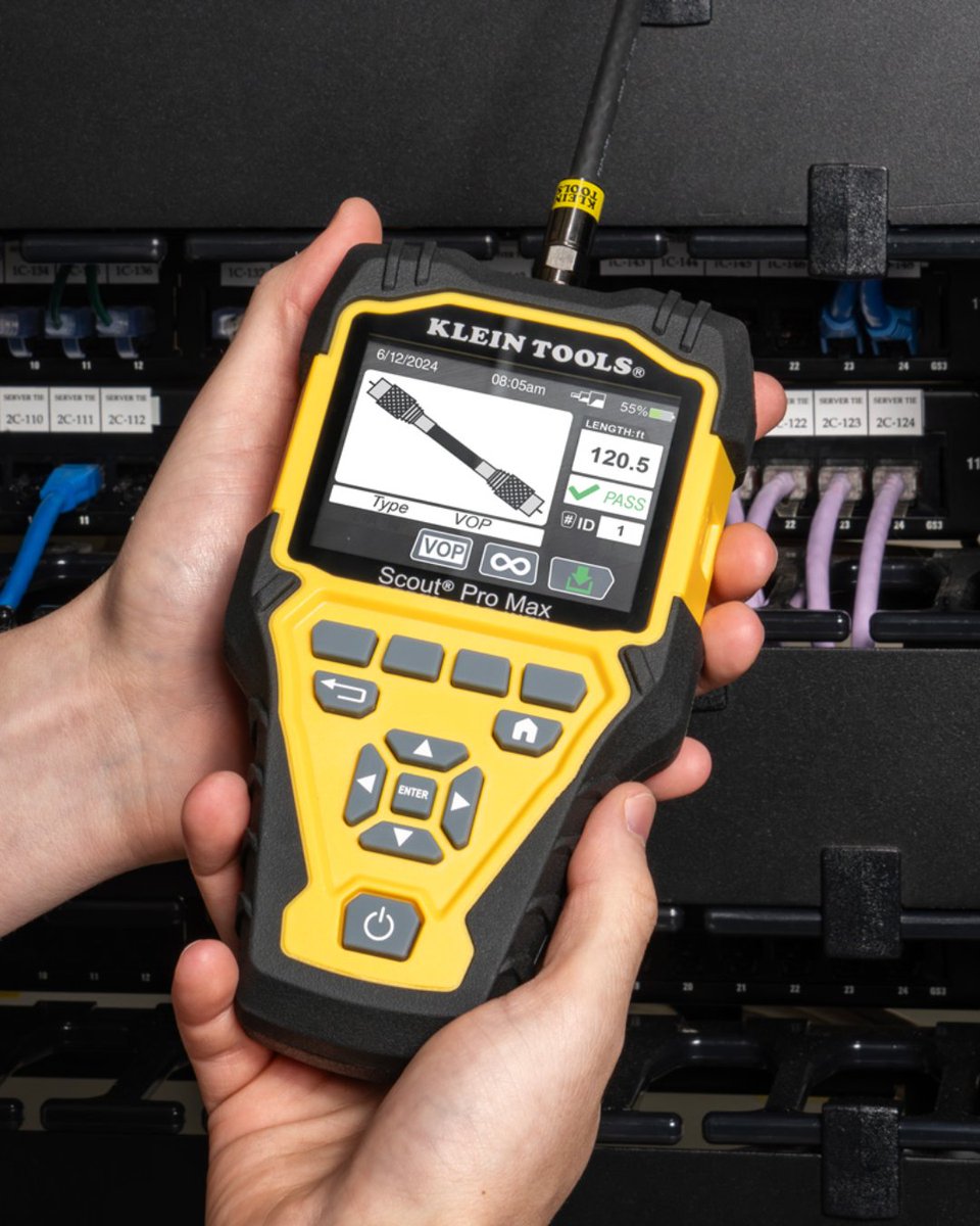 Klein_Tools's tweet image. Boost your network efficiency with the Klein Tools Scout Pro Max! This compact tester ensures precise checks for cable faults and continuity. #KleinTools #CableTester #TechTools

bit.ly/3XvsTH7