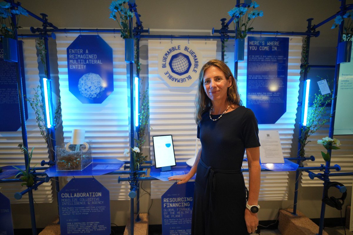 Francine Pickup (@f_pickup) on Twitter photo 📣Dear Friends attending #UNGA, why not visit our Blue Marble interactive exhibit by <a href="/UNDP/">UN Development</a> & <a href="/UN/">United Nations</a> Futures Lab near UN Bookshop?
Imagine w/ us a 🌎 where all species & generations r interconnected, where nature is part of decision-making & institutions adapt quickly to challenges! 📣Dear Friends attending #UNGA, why not visit our Blue Marble interactive exhibit by <a href="/UNDP/">UN Development</a> & <a href="/UN/">United Nations</a> Futures Lab near UN Bookshop?
Imagine w/ us a 🌎 where all species & generations r interconnected, where nature is part of decision-making & institutions adapt quickly to challenges!