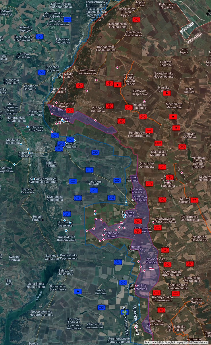 Toropets Map Daily Ukraine map thread for Wednesday 18th September 2024 Highlights ...