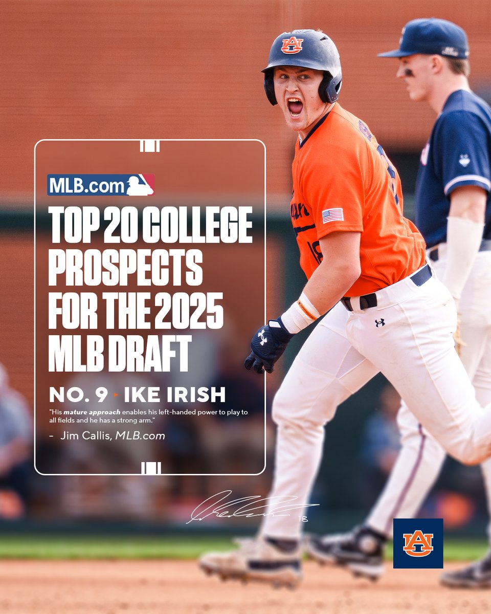 All eyes on <a href="/ikeirish18/">ike irish</a>. 👀📈

#WarEagle