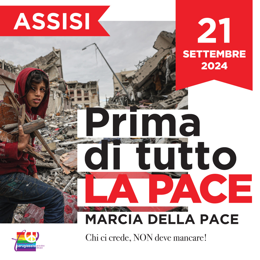 Prima di tutto la pace: andiamo insieme ad Assisi dlvr.it/TDPZ4P