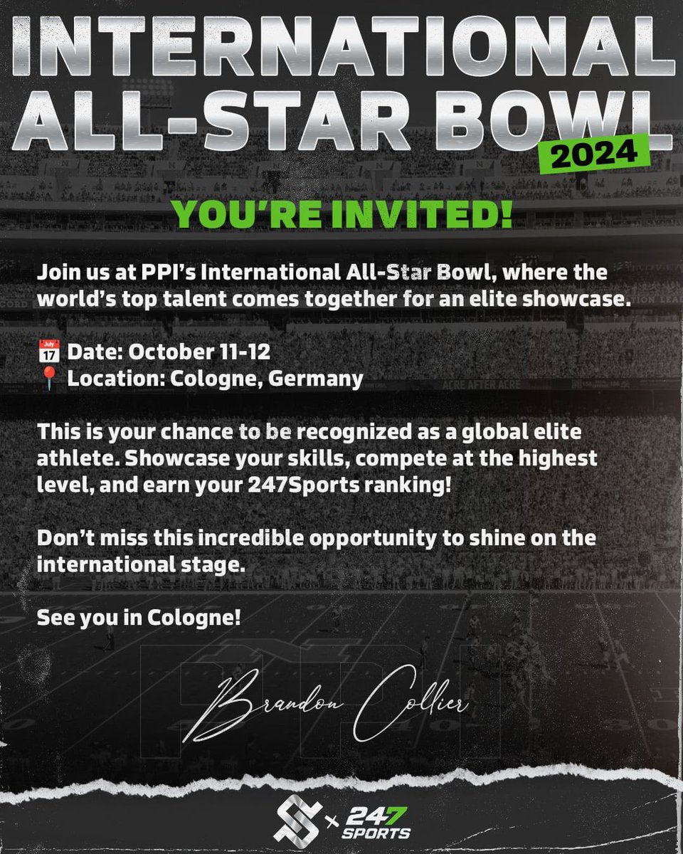 Mike (@mikeyhofstede) on Twitter photo Blessed to get this opportunity from 🙏<a href="/PPIRecruits/">PPIRECRUITS</a> <a href="/247Sports/">247Sports</a> <a href="/BCollierPPI/">Brandon Collier</a> <a href="/ElitePrestige2/">Brian Jahani</a>
#ppirecruits #247sports Blessed to get this opportunity from 🙏<a href="/PPIRecruits/">PPIRECRUITS</a> <a href="/247Sports/">247Sports</a> <a href="/BCollierPPI/">Brandon Collier</a> <a href="/ElitePrestige2/">Brian Jahani</a>
#ppirecruits #247sports