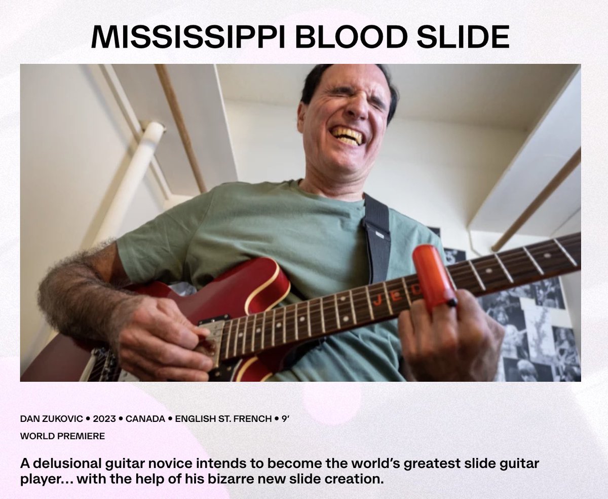 Well, well, well…We’d like to introduce you to Jed. MBS will play the Lausanne Underground Film Festival