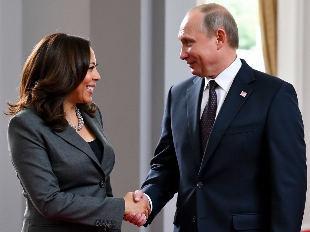 <a href="/TheBabylonBee/">The Babylon Bee</a> BREAKING: Kamala has a secret meeting with Putin an discusses transitioning to communism.