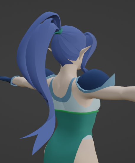 DashDrayme's tweet image. Hey everyone,
Some close ups of the work in progress Zephyra Tempest model.
Hope you like it
#indiegame #3dartwork #gamedev #gaming #GodotEngine #blender #rpg #indieartist #3dartist #3dart