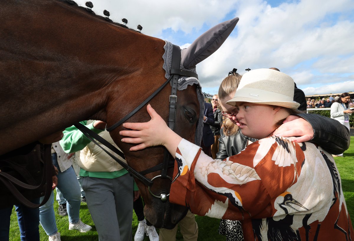 Lorraine O'Sullivan (@lorosullivan) on Twitter photo What a dote of a racehorse. Chacun Pour Soi connects with Special Olympian Gemma Haire <a href="/curraghrace/">The Curragh Racecourse</a> on Sunday. <a href="/HRIRacing/">Horse Racing Ireland</a> <a href="/SOIreland/">Special Olympics Ireland</a> <a href="/PressPhoto_IRL/">Press Photographers Ireland CLG</a> What a dote of a racehorse. Chacun Pour Soi connects with Special Olympian Gemma Haire <a href="/curraghrace/">The Curragh Racecourse</a> on Sunday. <a href="/HRIRacing/">Horse Racing Ireland</a> <a href="/SOIreland/">Special Olympics Ireland</a> <a href="/PressPhoto_IRL/">Press Photographers Ireland CLG</a>