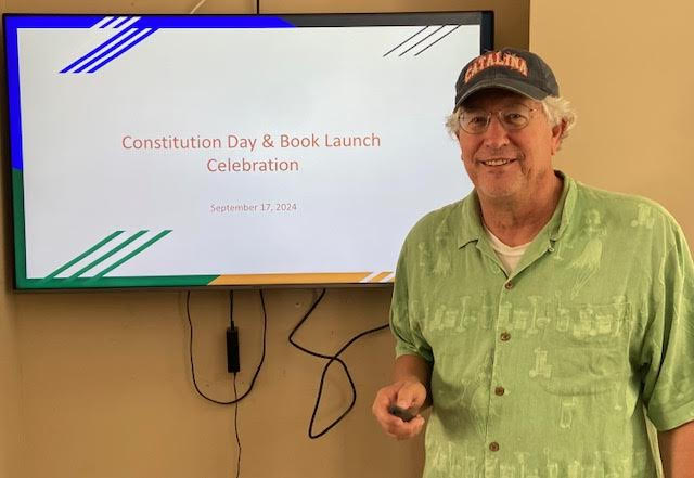 Yesterday, Constitution Day 2024, Simon &amp; Schuster published US Constitution 101, a book I co-authored with fellow government and history teacher Tom Richey.  Copies are now available on Amazon and at a bookstore near you. simonandschuster.com/books/US-Const…