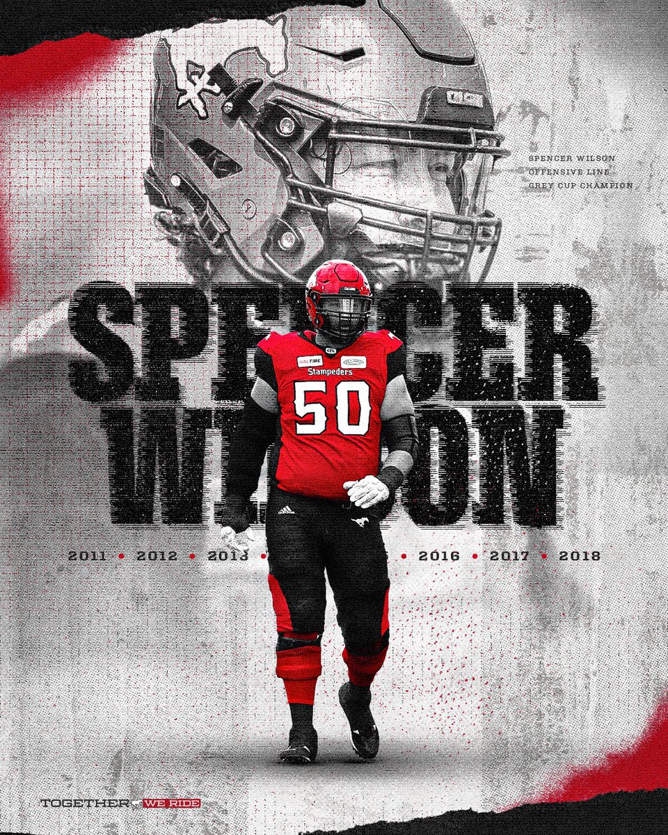 Stampeders for life ✊

Keon Raymond and Spencer Wilson have signed one-day contracts in order to officially retire as Stampeders.

#TogetherWeRide🐎