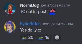 Lablooc's tweet photo. @KylieBitkin Day 3 of no outfit posts lmao. https://t.co/BN56sBl62c