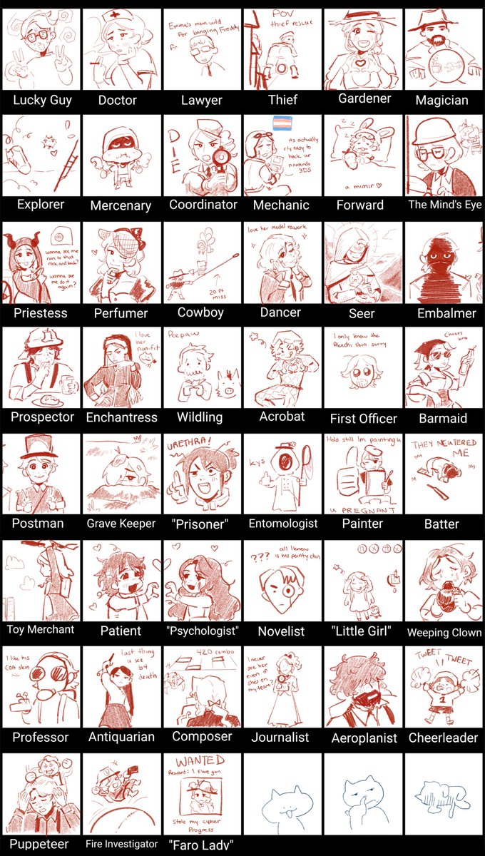 I haven't played IDV in like. Idk a month I think and even then I only play the same 4 characters the rest are blobs 