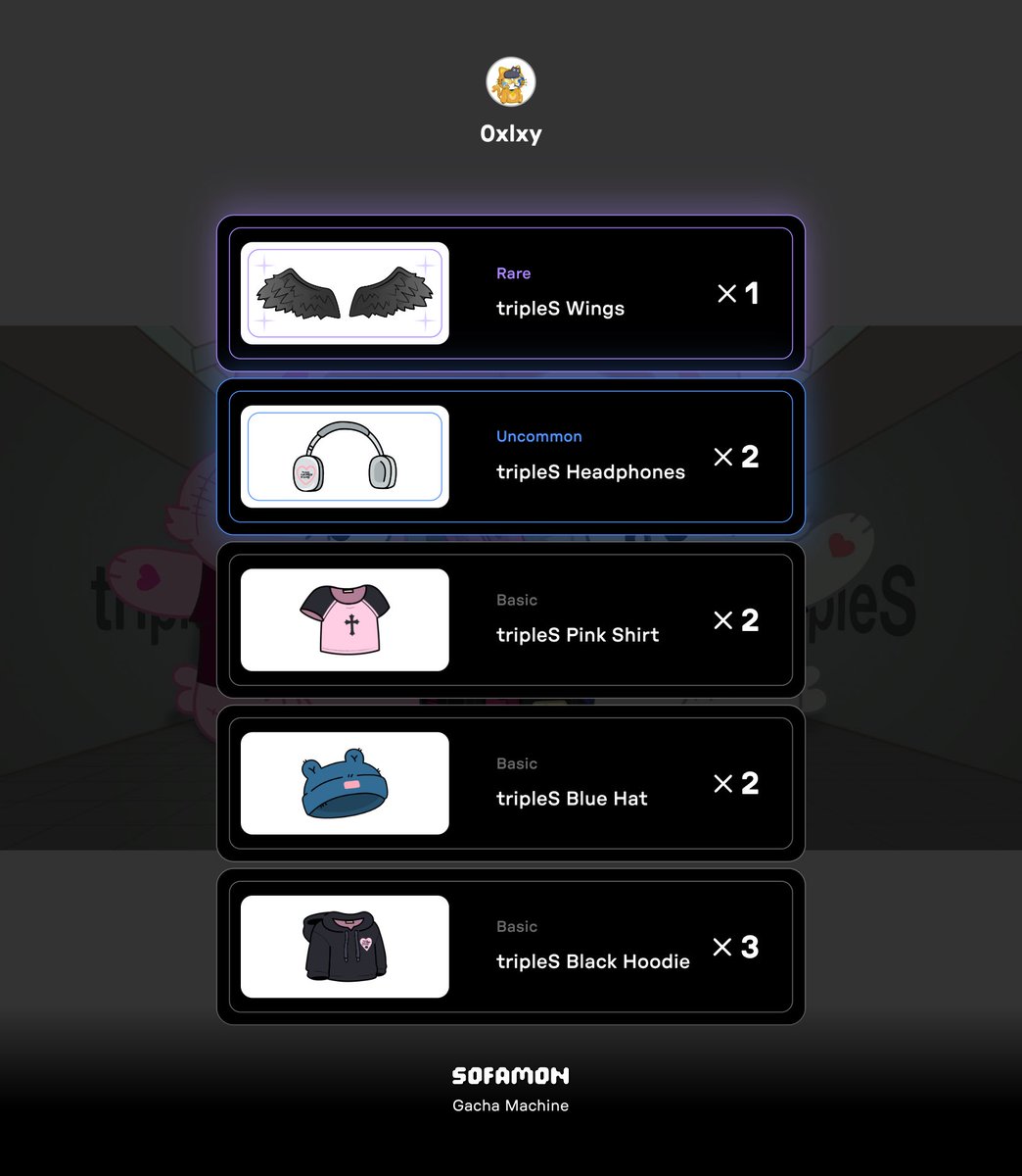 I prayed to my Sofamon and he answered 🐰