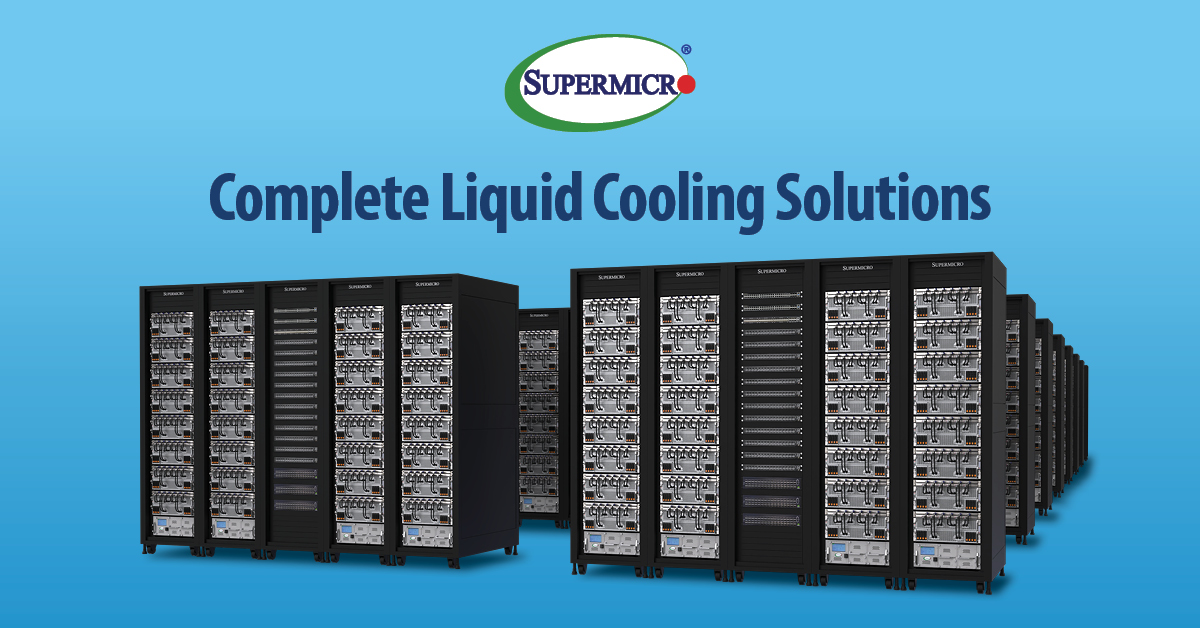 Supermicro Rack Liquid Optimize your data center with Supermicro’s liquid cooling, featuring ...