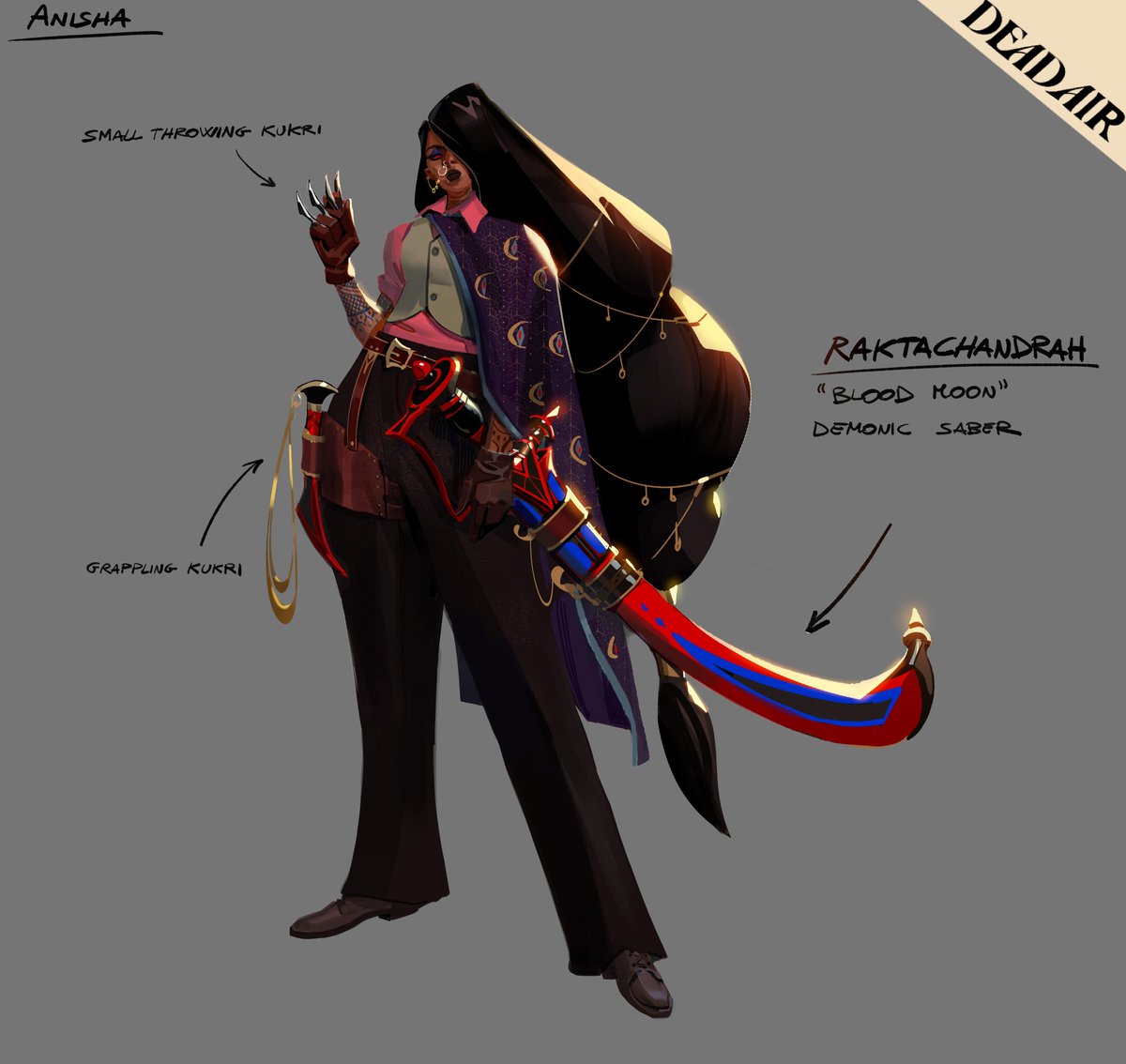 Thinking about this Deadlock concept art」|Chwistopher | 6.3